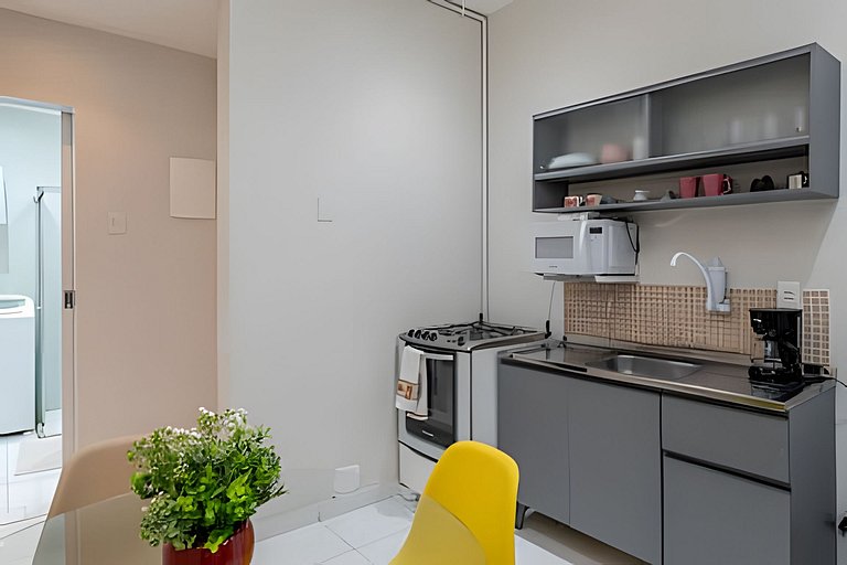 Studio Pé na areia Copacabana
