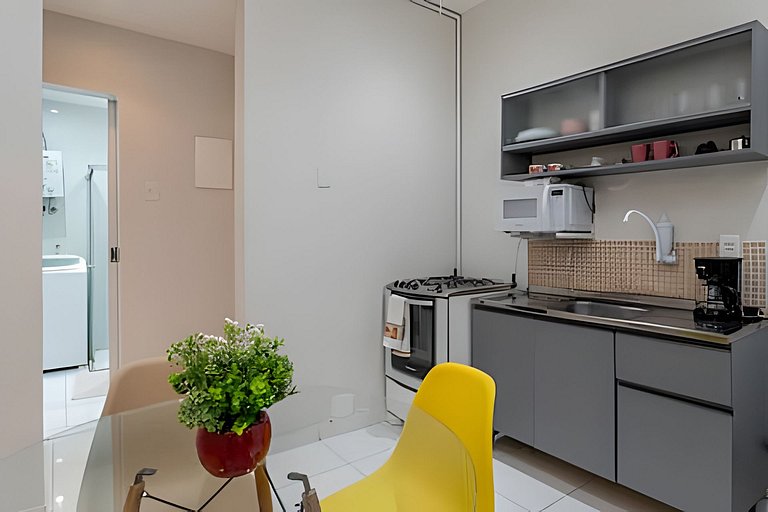 Studio Pé na areia Copacabana