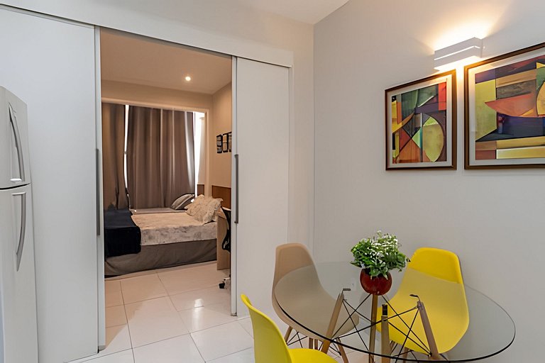 Studio Pé na areia Copacabana