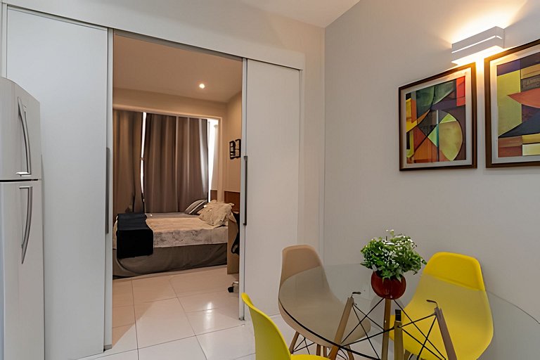 Studio Pé na areia Copacabana