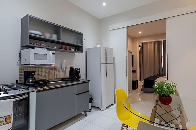 Studio Pé na areia Copacabana