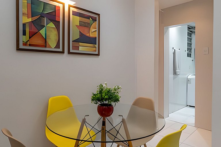 Studio Pé na areia Copacabana