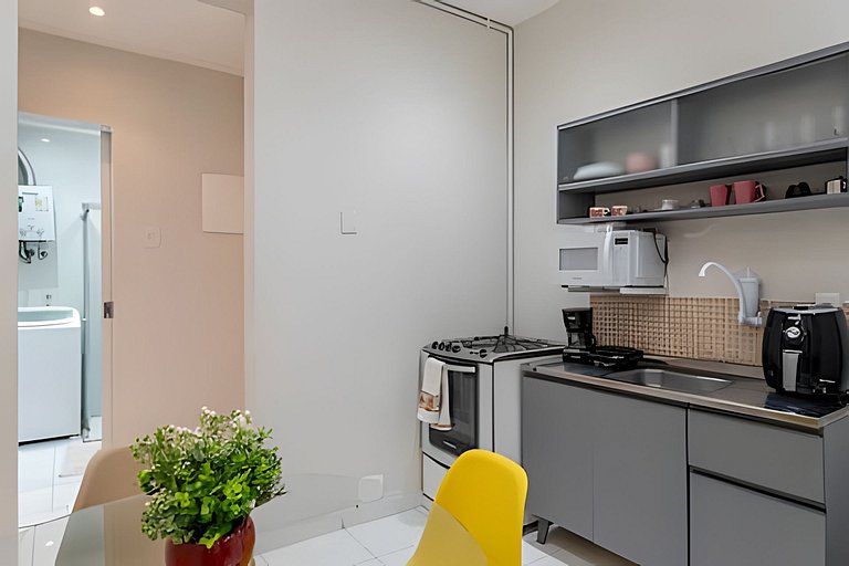 Studio Pé na areia Copacabana