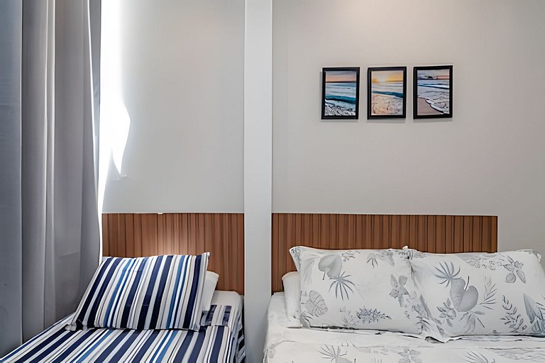 Studio Pé na areia Copacabana