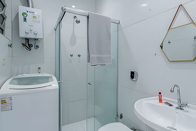 Studio Pé na areia Copacabana