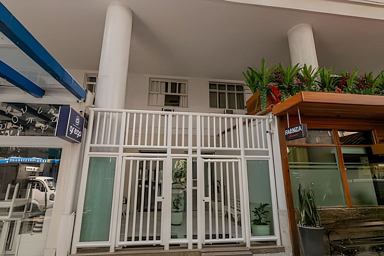 Studio Pé na areia Copacabana