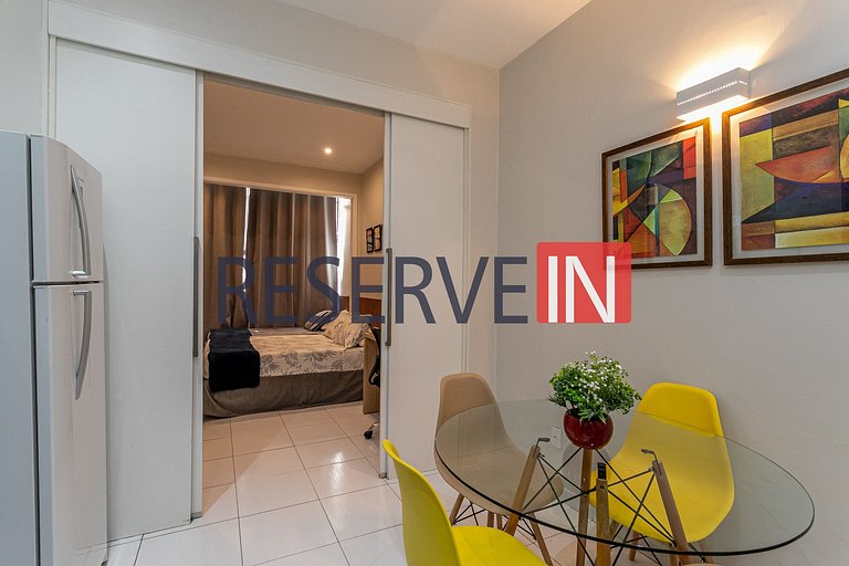 Studio Pé na areia Copacabana