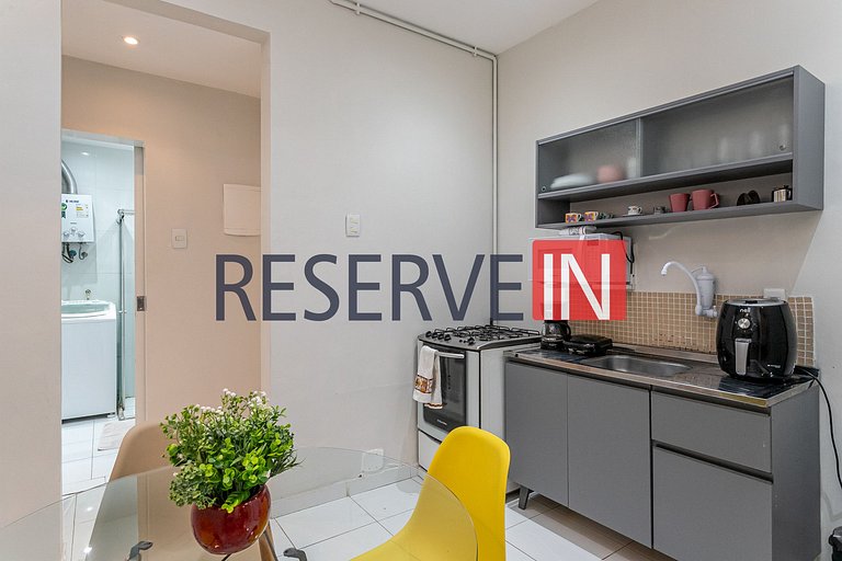 Studio Pé na areia Copacabana