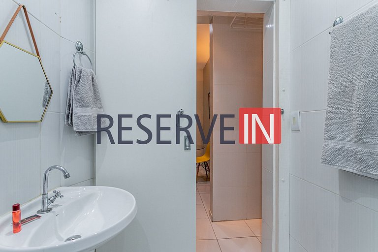 Studio Pé na areia Copacabana