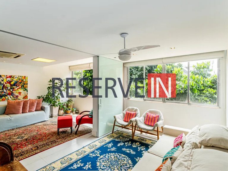 Apartamento com 3 Quartos para alugar, 100m² - Ipanema