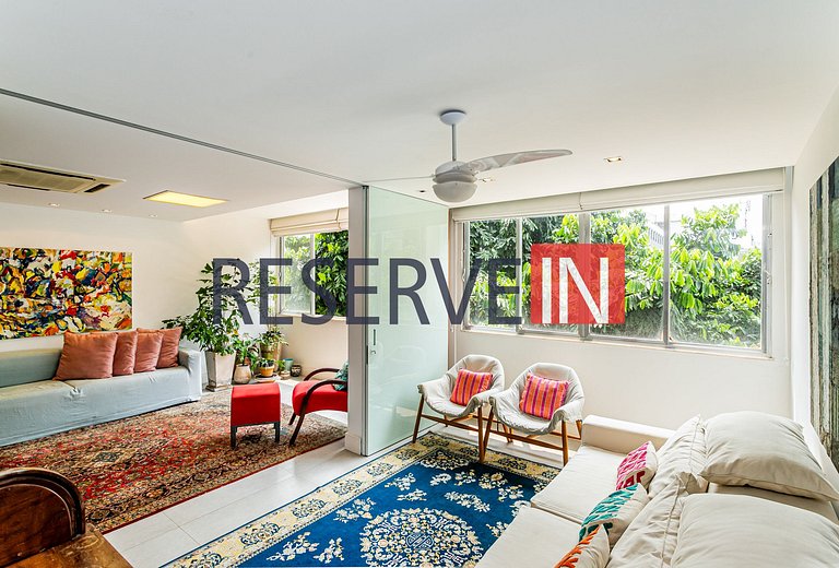 Apartamento com 3 Quartos para alugar, 100m² - Ipanema
