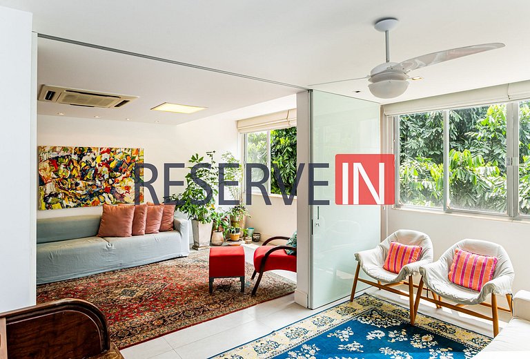 Apartamento com 3 Quartos para alugar, 100m² - Ipanema