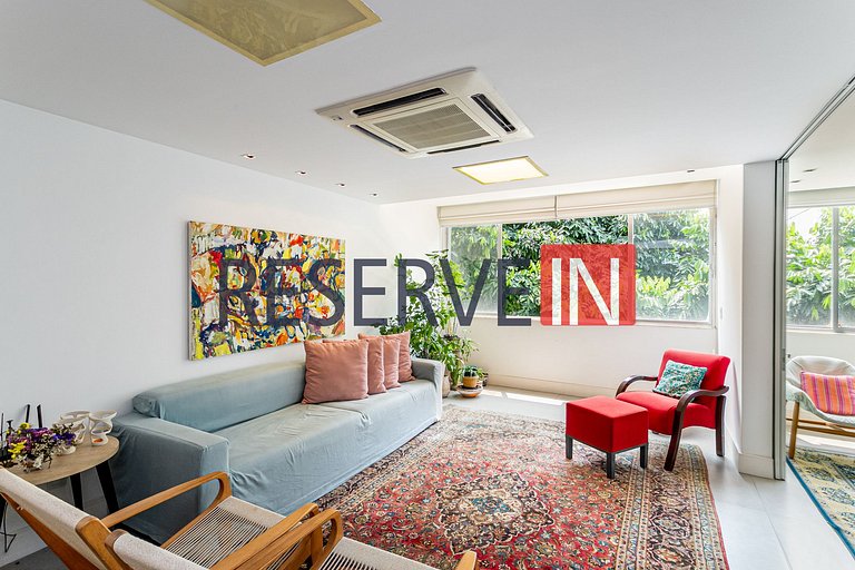 Apartamento com 3 Quartos para alugar, 100m² - Ipanema