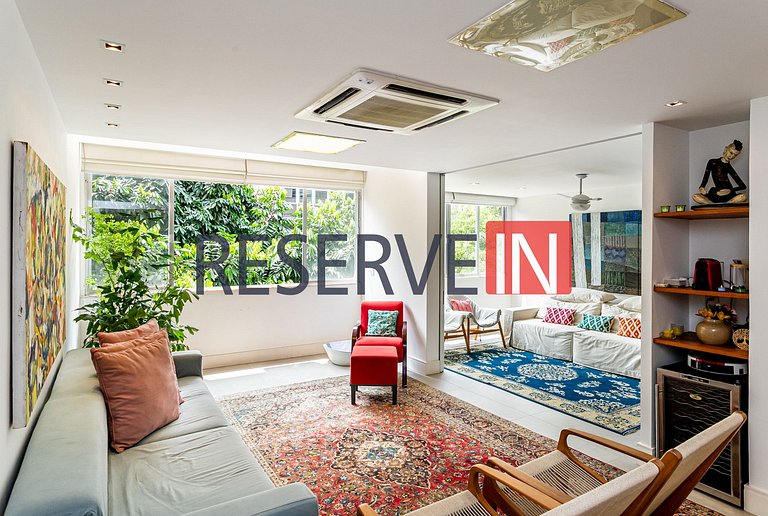 Apartamento com 3 Quartos para alugar, 100m² - Ipanema