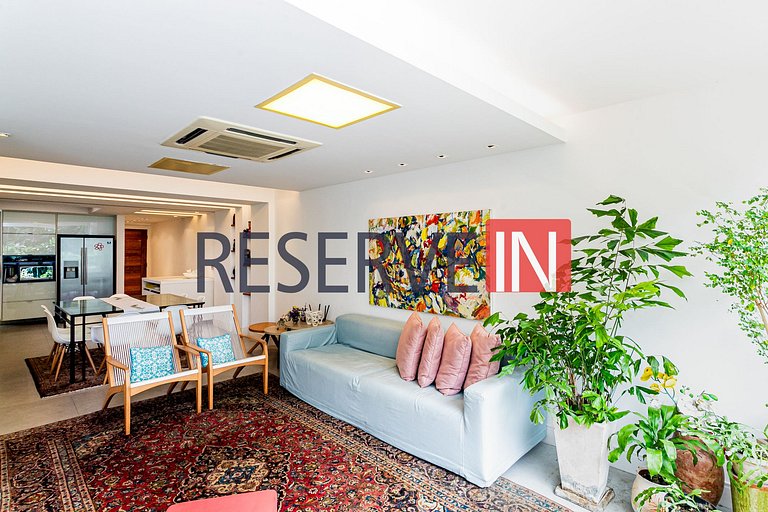 Apartamento com 3 Quartos para alugar, 100m² - Ipanema