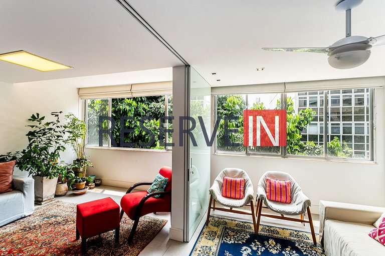 Apartamento com 3 Quartos para alugar, 100m² - Ipanema