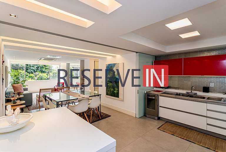 Apartamento com 3 Quartos para alugar, 100m² - Ipanema