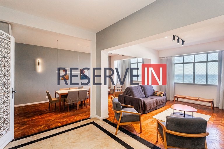 Apartamento com 3 Quartos para alugar, 205m² - Copacabana
