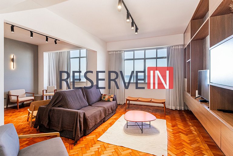 Apartamento com 3 Quartos para alugar, 205m² - Copacabana